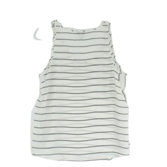 Joie Nautical Striped Silk Tank Top - Picture 3 of 4